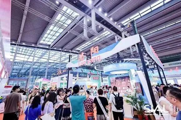 圖為2023年SIAL西雅國際食品展（深圳）現場